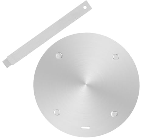 ARTSEWPLY Plaque Adaptatrice pour Cuisinière Induction et Gaz Diffuseur Chaleur Répartiteur Thermique pour Batterie de Cuisine Non Induction Rangement Suspendu Pratique
