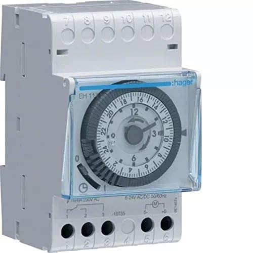Hager EH111 Tagesschaltuhr 1S/16A 3PLE analog