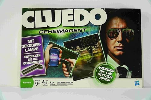Hasbro 02143100 - Parker Cluedo Geheimagent