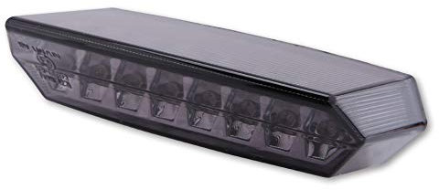 SHIN YO BOSTON LED Rücklicht, schwarze Basisplatte, getöntes Glas (Black)