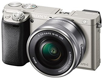 Sony Alpha a6000 Mirrorless Digital Camera with 16-50 mm Lens 24.3MP (Silver) (Renewed)