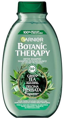 Garnier Botanic Therapy Shampoo Reinigt Und Erfrischt Grüntee 400ml