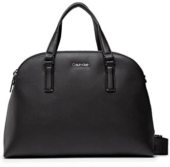 Calvin Klein Damen Ck Must Dome Tote, Einheitsgröße, Black, One Size