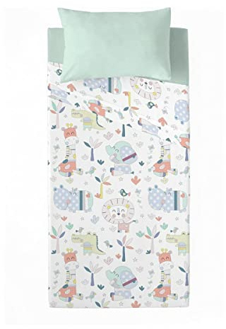 COOL KIDS Juego de sábanas Jungla Cama 105