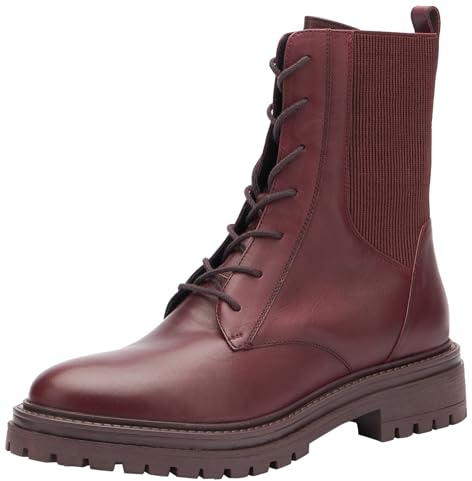 Geox D Iridea D36HRH043, Stivali Donna, Wine, 36 EU