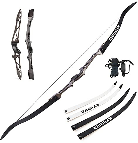 surfwolf Bogenschießen Recurvebogen 66 68 70 Wettkampf Recurve Bogen 12-40 lbs Takedown Recurvebogen Jagdbogen