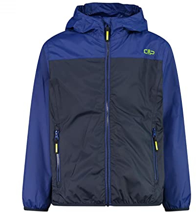 CMP - Kinderjacke mit Regenkapuze, Schwarz Blau, 152