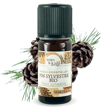 Aceite esencial de pino silvestre orgánico (Pinus sylvestris) Born to Bio 10 ml