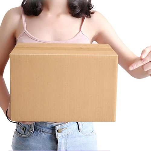 AviiSo Faltkarton Kleine Doppelwandboxen, Starke Versandkartons, Kartonverpackungen 40x30x30cm/16x12x12in (Color : B, Size : 5-Pack)