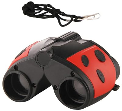 PUXZYAX Binoculares para Niños Juguete Binoculares De La Selva Juguete Observación De Aves Aventuras Y Actividades Al Aire Libre Educativo Resolución A Prueba De Golpes Viajes