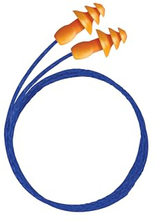 3M Reusable Earplug, Corded, Pillow Pack, 1271, 50 Pieces