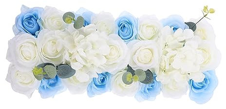 OUNONA Blumen Wandpaneel Aus Künstlichen Seidenrosen Für Hochzeiten Partys Und Feierlichkeiten Simulation Dekoration Für Festliche Anlässe Und Romantische Arrangements