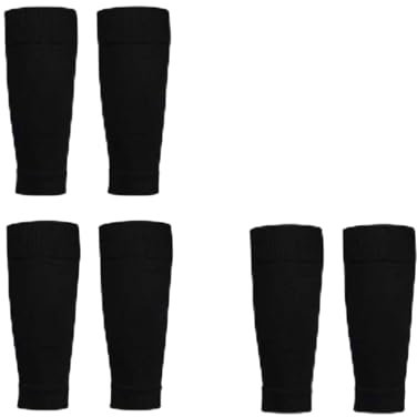 HERKINDNESS 6 Pièces Chaussette Couper Foot, Élastique Noir Chaussette Coupe, 40cm Chaussettes Coupe Foot, pour Les 130-150 cm Taille