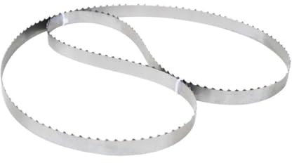 DXZXDJIU Lames de scie à Ruban affûtées, 10pcs 1650x16x0.5mm/65 x0.6x0.02 Bandsaw Blades Saw Blades for Meat Bone Frozen Fish Cutting