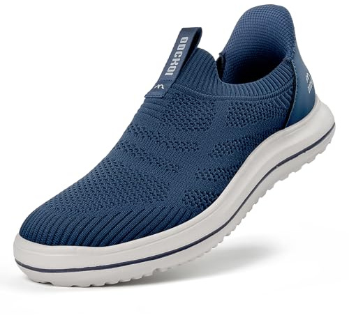 ODCKOI Baskets à Enfiler pour Hommes - Chaussures de Sport Légeres Respirantes en Mesh Confortables pour Loisirs-SHLAN-43