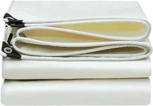 Telone impermeabile in PVC per esterni, 5 x 8 m, per camion e campeggio, protezione per tutte le condizioni atmosferiche