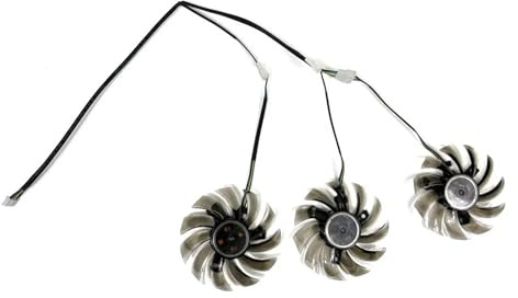 Cooling Fan 75MM 4PIN T128010SU PLD08010S12HH For GTX 980 760 670 580 770 760 960 560Ti R9 290X Graphics Card GPU Fans(3PCS)