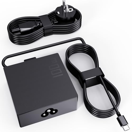 100W USB C Cargador Alimentacion Compatible con ASUS Zenbook 13 14 Deluxe | para ASUS UX3402ZA UM3402 UX363EA UX8406MA Chromebook Plus CX1 CX34 CX1400 CX3402CBA, ZenBook Duo S Flip 13 14 S13 UX482EA
