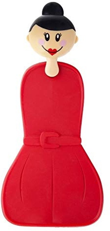 VIGAR Set Presina da Forno Dolls Rosso/Nero, ABS, Silicone, PVC, 2 unità (Confezione da 1)