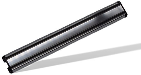 Taylors Eye Witness Magnetic Knife Rack or Tool Holder, Aluminium. 31cm Wall Storage Strip for Kitchen Knives, Utensils, Garage Tools or Office Equipment. Space Saver & Organiser