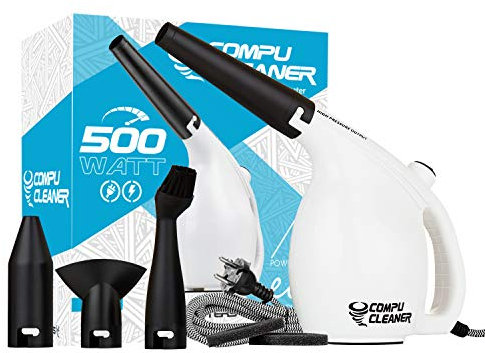 CompuCleaner - Elektrischen Staubgebläse - Air Duster, Tastatur Reinigung, Kamera reinigungsset, pc reinigungsset