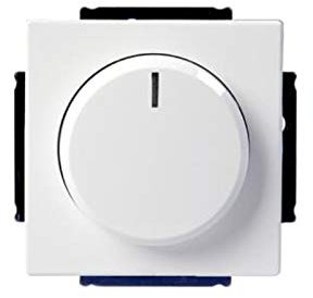 Niessen arco - Tapa+boton conmutador giratorio serie arco blanco alpino