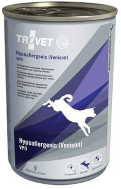 Trovet Hypoallergenic VPD (Venison) Hund - 12 x 400 g Dosen