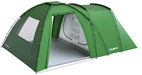 Husky X Leichtes Wanderzelt für 3 Personen, Unisex, Grün