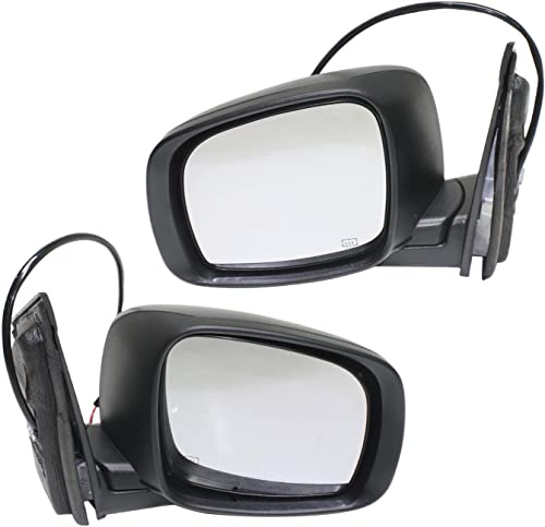 Garage-Pro Driver & Passenger Side Power Heated Mirrors for Dodge Grand Caravan 2008-2020 Textured
