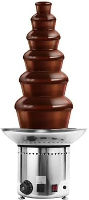 GGM Gastro Schokoladenbrunnen 840 mm | robuste Edelstahl-Ausführung, ideal für den Dauereinsatz, einfache Reinigung, stufenlose Temperaturregelung
