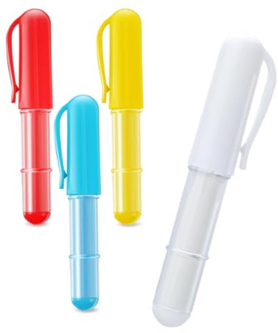 Ruuizksa 4 Farben Pro Packung Stoffkreidemarker - LöSchbare Schneiderkreide zum Quilten und NäHen - Kompatibel mit Den Meisten Stoffen