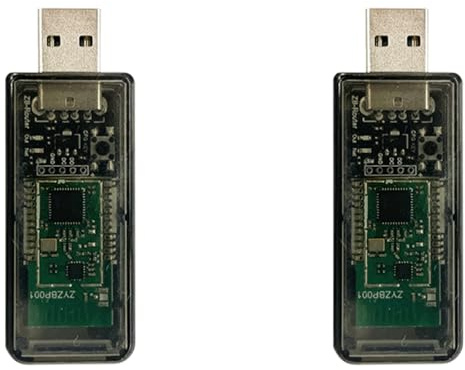 Janasiba Zigbee - Amplificador de señal USB para dispositivos Tasmota Tuya Home Assistant ZigBee 2MQTT (2 unidades)