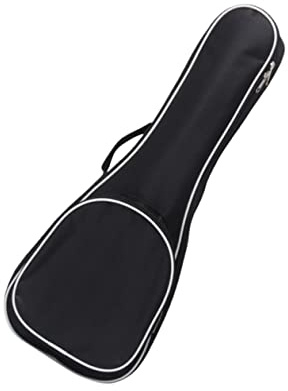 HEMOTON Gitarrentasche Akustikgitarre aus Oxford Gewebe Gepolstert mit Fächern und Trageriemen für Ukulele und Kleine Gitarre