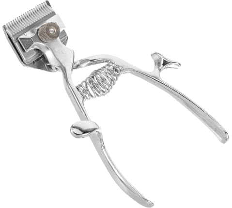 Healvian Manueller Haarschneider Altmodische Haarschneidemaschine Mit Edelstahl Klinge Handbetriebener Haartrimmer Für Herren Und Haustiere Nicht Elektrisch