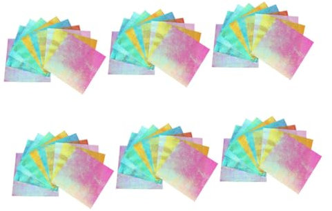 JOINPAYA 200blätter Schimmerndes Bastelpapier Zum Falten Quadratisches Glitzerpapier Für Scrapbooking Bunter Karton Für Kreatives Papierhandwerk Für Heimwerkerarbeiten Und Dekoration