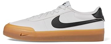 Nike Men's Court Shot Shoes, White/Black-Gum Light Brown, 12