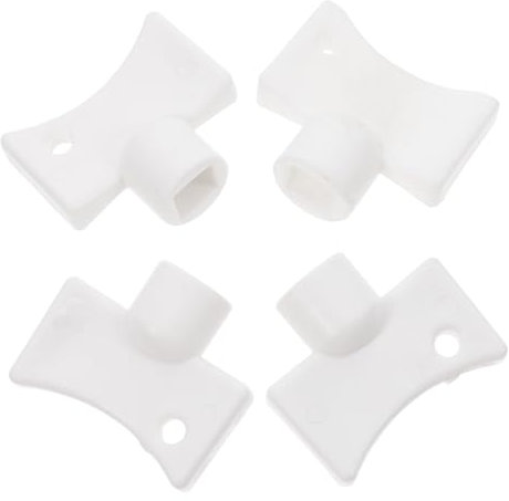 Veemoon 4pcs Valve Key Square Socket Bleed Hole Keys for Radiator Heater Water Faucet Plumbing Tool