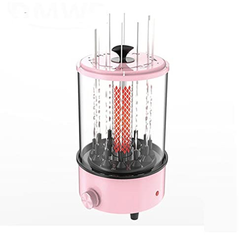 Barbecue électrique d'extérieur, Four Rotatif Automatique, brochette, sans fumée, pour Barbecue, Machine à Kebab (Couleur : Bleu) (Bleu)