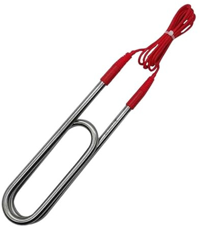 220V/380V Electric Heating Tube U Type Stainless Steel Immersion Water Heater(380,4KW 380mmL)