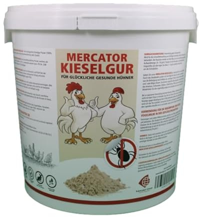 Kit De Démarrage De Terre De Diatomées Héexcide - Efficace Contre Les Poux De Sang - Seau De 10 Litres Avec Brosse Et Masque