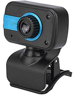 Webcam HD portable avec microphone intégré 480p 30 fps USB Plug Play Camera Mount Clip pour conférences en ligne, réunions, appels vidéo, streaming en direct sur ordinateur portable, ordinateur de