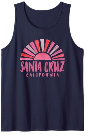 Santa Cruz Sonnenaufgang in Kalifornien - Santa Cruz CA Tank Top