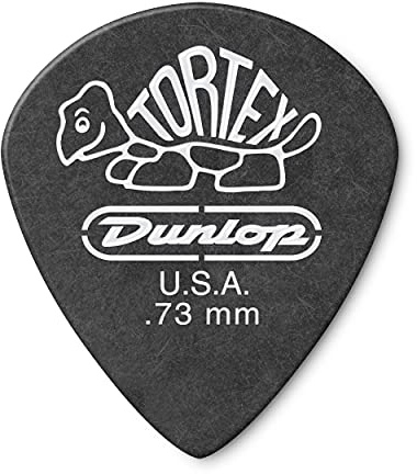 Jim Dunlop 482P.73 Tortex Jazz Player Pack - Svart (12-pack)