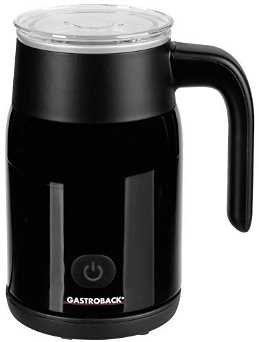 Gastroback 42326 Milchaufschäumer, Schwarz