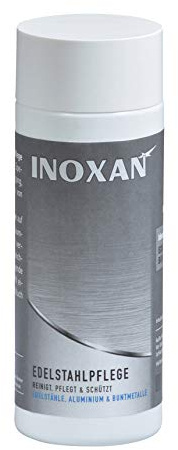 INOXAN Edelstahlpflege 200 ml von LCK | Reinigung von Fett und Kalk, Schutz vor Flecken, Für Edelstahloberflächen