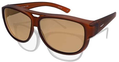 ActiveSol Occhiali da sole sovrapponibili El Pavana, per chi porta gli occhiali, UV400, polarizzati