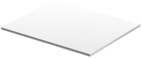 younikat Zeichenblock 50 Blatt DIN A3 weiß Papier-Block blanko - dv858 | Blanko-Zeichenblock mit hochwertigem Offsetpapier, ideal für Zeichnungen, Skizzen, Notizen und kreative Ideen