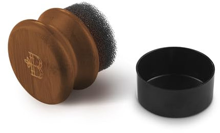 Cutting Board Oil Applicator Brush - Mineral Oil, Wax & Wood Oil Spreader for Cutting Boards, Butcher Blocks, Bamboo Boards, Wooden Utensils, Sealing & Maintaining Wood Surfaces, Brown