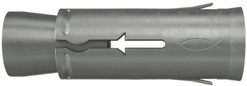 fischer FHY M10 Edelstahl Hohlraumdübel in armiertem Beton/Box mit 20 Stück, one Size