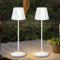 GEPROSMA Lamparas de Mesita de Noche Sin Cable 2 Piezas,Lampara de Mesa Inalambrica Recargable, 38CM Metal Lampara Escritorio a Pilas,Portatil Lampara Tactil Mesilla Noche Dormitorio Salon,3 modos Luz